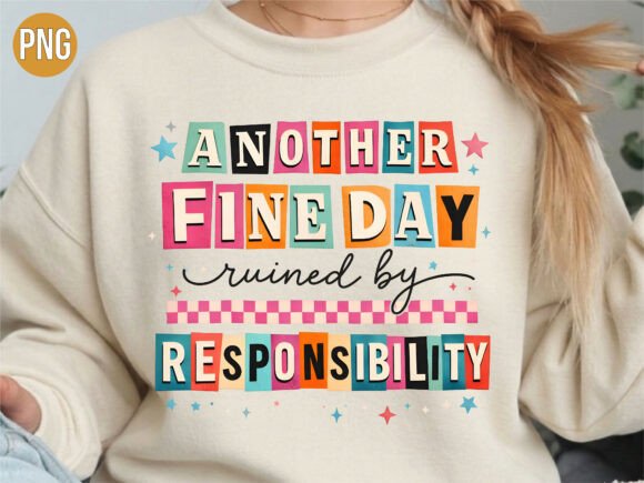 Evaluating the Ruined by Responsibility Funny PNG for Creative Projects