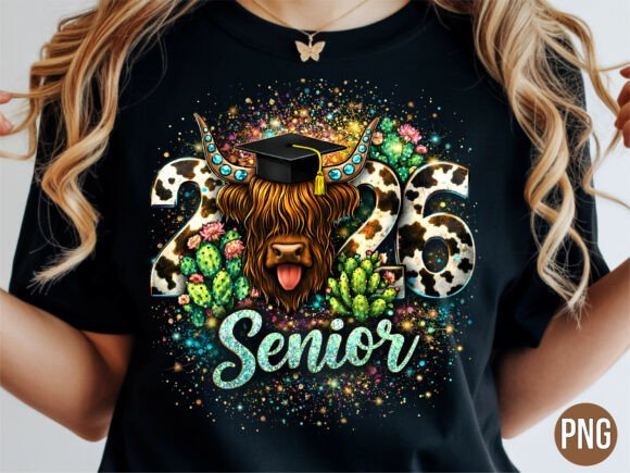 Highland Cow Senior 2026 Graduation PNG: A Practical Guide for Creators