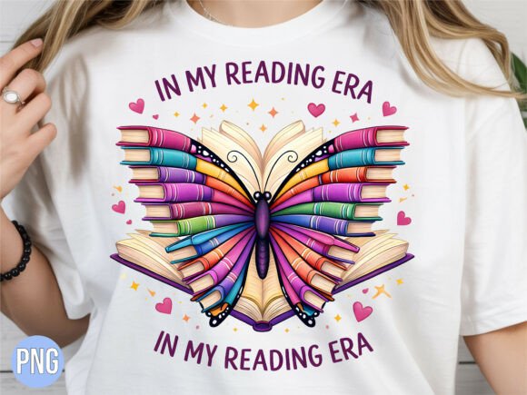 In My Reading Era Butterfly PNG