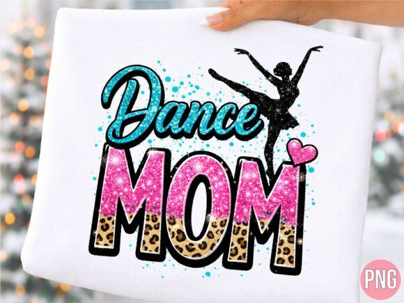 Integrating Dance Mom Ballet Leopard Glitter PNG into Professional Creative Workflows