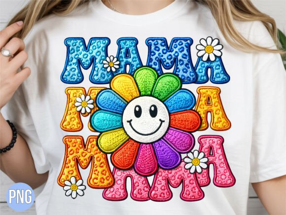 Revitalizing Retro Aesthetics: The Strategic Value of the Groovy Smiley Flower Mama Patch PNG for Modern Creators