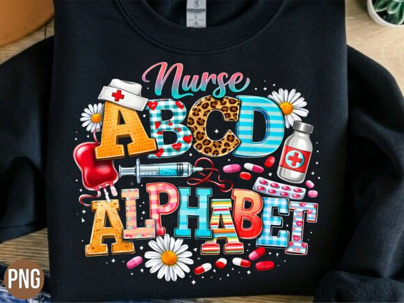 Unlocking Creative Potential with Nurse Alphabet ABC Medical Art PNG